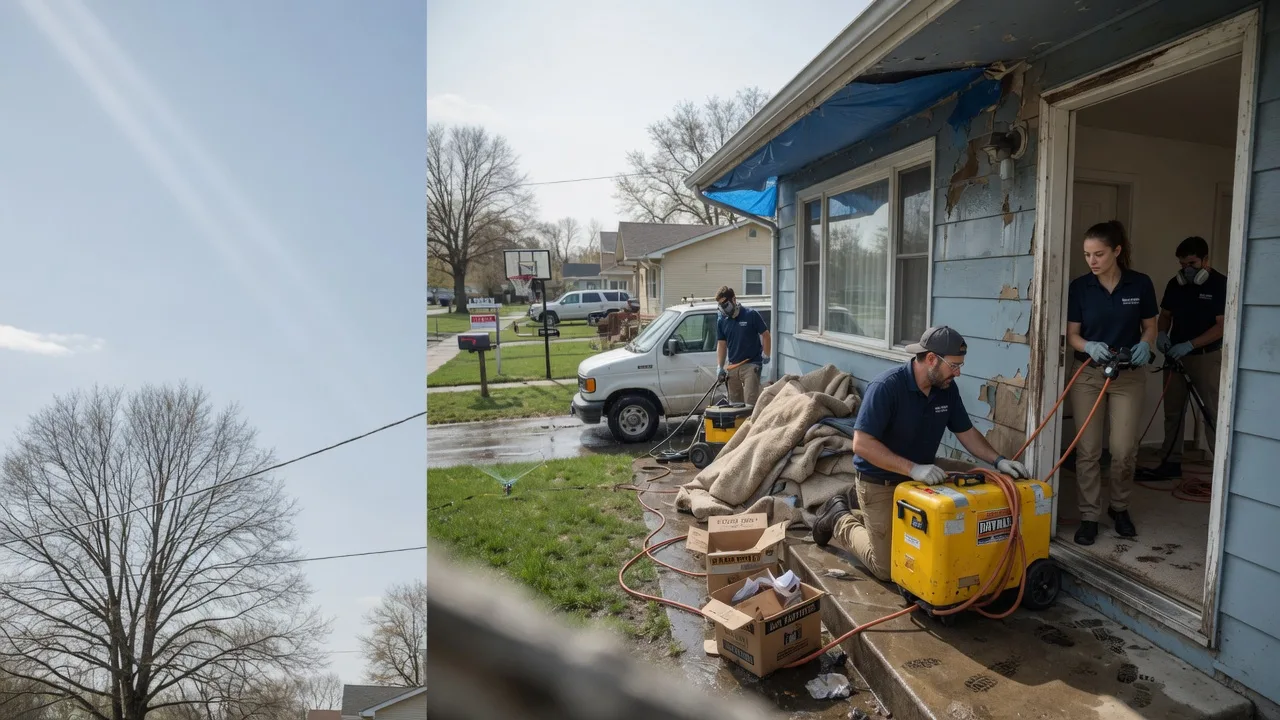 Basement Flood Cleanup in Beallsville, OH near me